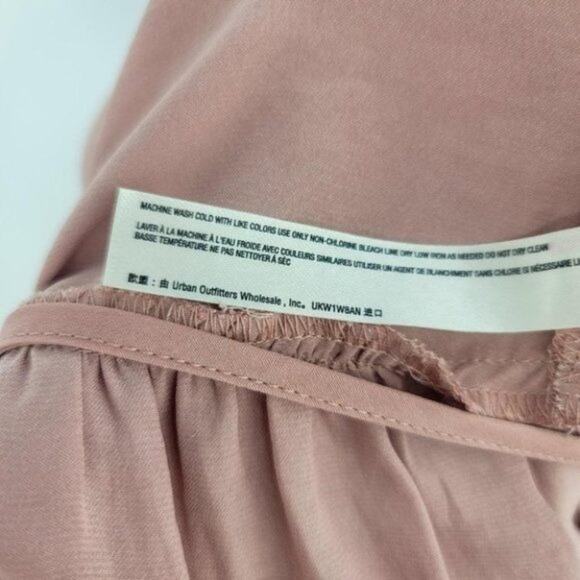 Free People All My Love Slip Wrap Ruffle Detail Sleeveless Mini Dress Size Small - Picture 4 of 7